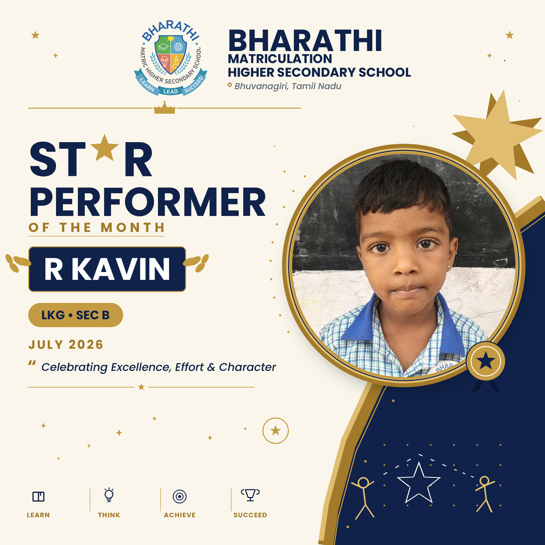 R Kavin LKG, Star Performer for July 2026