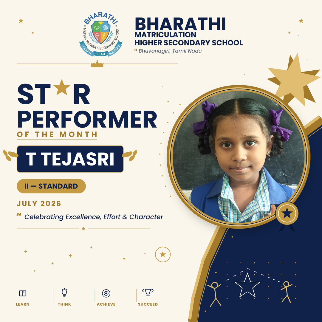T Tejasri II, Star Performer for July 2026