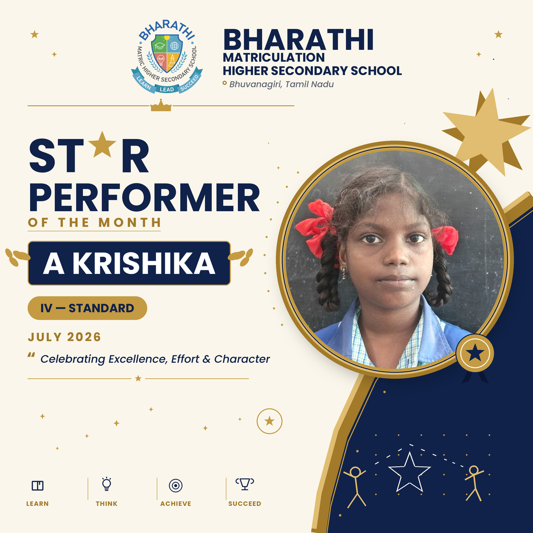 A Krishika IV, Star Performer for July 2026