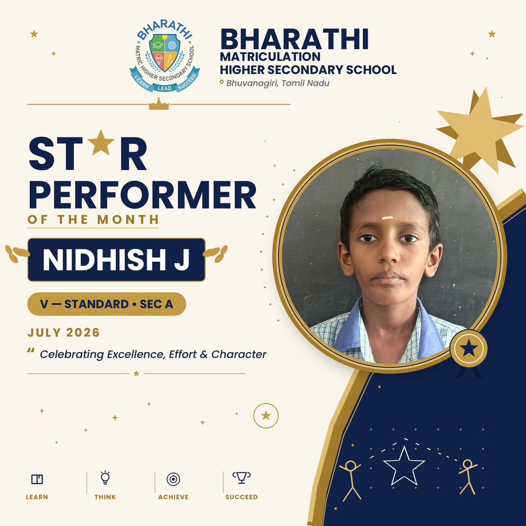 Nidhish J V, Star Performer for July 2026